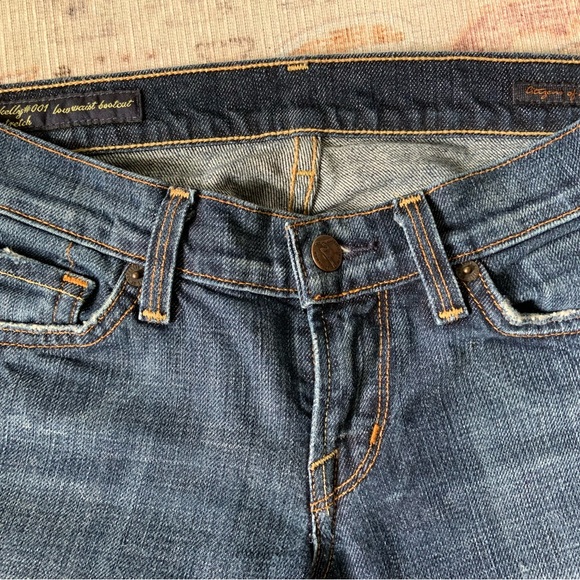 Citizens of Humanity Low Waist Bootcut Jeans - Picture 7 of 7